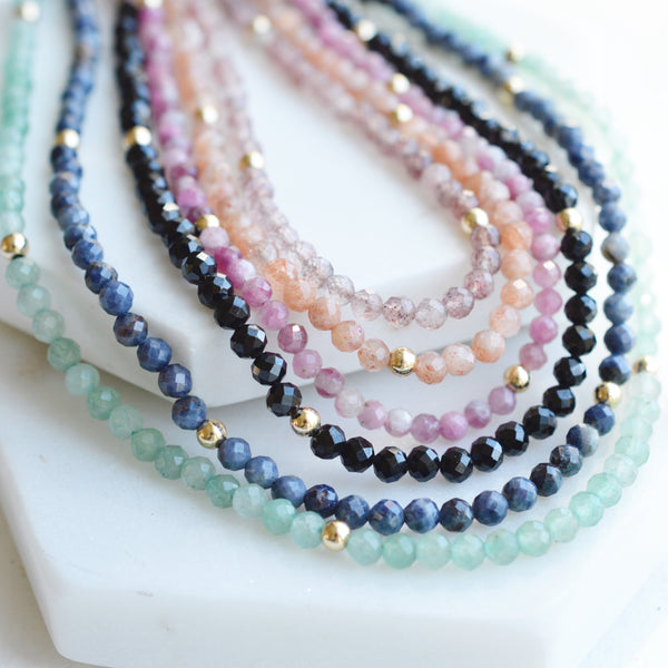 Gemstone Choker Necklace 