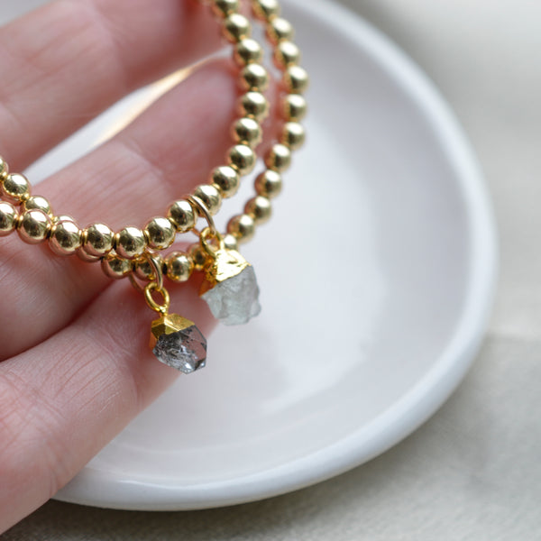 Clarity Bracelet - Gold - Pink Moon Jewelry 